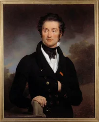 Porträt des Schriftstellers Charles Nodier (1780-1844)