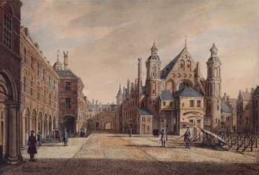 Ein Blick auf den Binnenhof, Den Haag