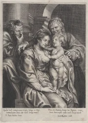 Heilige Familie mit der heiligen Anna, ca. 1620-70