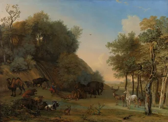 Orpheus und die Tiere