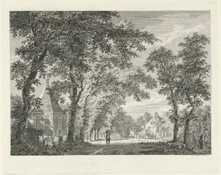 Dorfansicht in Driebergen, 1754