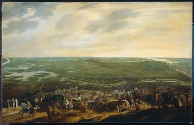 Der besiegte spanische Garnison verlässt s-Hertogenbosch, 17. September 1629