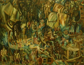 Komposition. Schiffe, 1913-1915