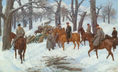 General Graf Iosif Gurko im Balkan