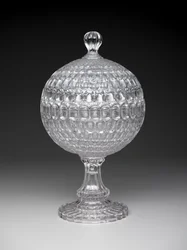 „Argus“-Deckelkompott, ca. 1855-75