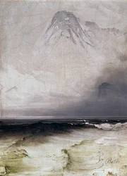 Meer und Nebel