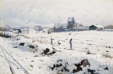 Eine Winterlandschaft, Holmstrup