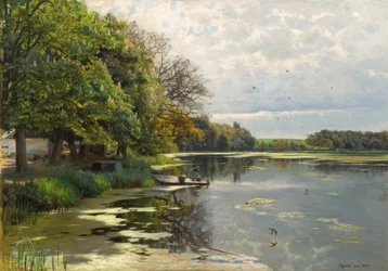 Sonniger Frühlingstag am Wasser
