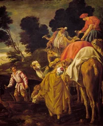 Karawane von Kamelen (Detail)