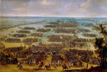 Schlacht des Prinzen von Oranien, Gemälde von Pieter Snayers (1592-1666)
