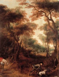 König Philipp IV. von Spanien (1605-1665) auf der Jagd (Detail)