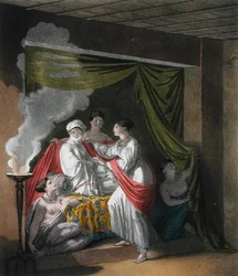 Prinzessin Orozo Tishai der Stadt Adowa, Abessinien und ihre Frauen, Tafel 13 aus 