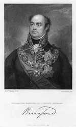 William Beresford, 1. Viscount Beresford, britischer Soldat und Politiker, 1830