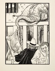 Ein Sinn für Lächerlichkeit, aus Hundert Anekdoten über Tiere, veröffentlicht 1924