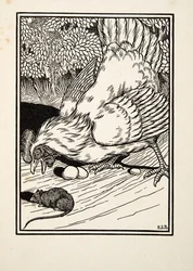 Eine seltsame Mäusefängerin, aus Hundert Anekdoten über Tiere, veröffentlicht 1924