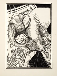 Edle Ausdauer, aus Hundert Anekdoten über Tiere, veröffentlicht 1924