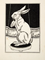 Zahme Hasen, aus Hundert Anekdoten über Tiere, veröffentlicht 1924