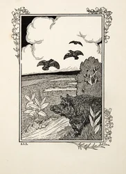 Der Schweinezeiger, aus Hundert Anekdoten über Tiere, veröffentlicht 1924
