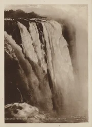 Victoriafälle, Der Hauptfall von Cataract Island