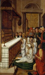 Sechs Auferstehungen vor den Reliquien des Heiligen Stephanus