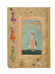 Ein Mogulprinz, wahrscheinlich Shah Shuja, ca. 1645-50