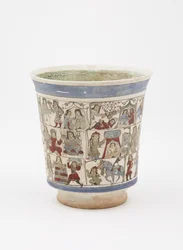 Becher mit Darstellung des 