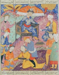 Enthauptung von Syjawiusz, Illustration aus dem 