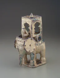 Elefant mit Howdah und Figur, Iran, Seljud-Dynastie