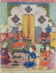Illustration aus dem Shahnama (Buch der Könige) von Abul-Qasim Manur Firdawsi