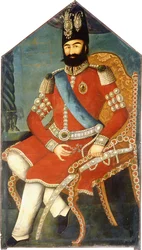 Porträt von Muhammad Shah, ca. 1850