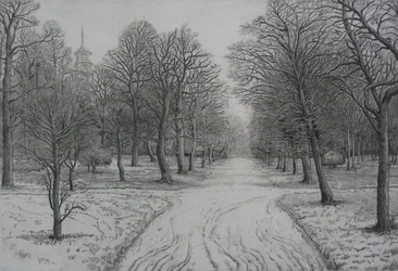 Kew Gardens im Winter