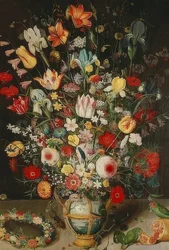 Vase mit Blumen