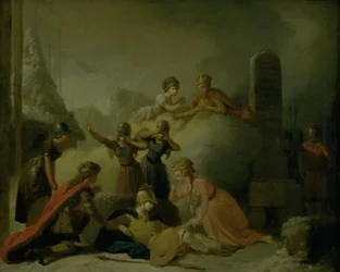 Schlussszene aus Johannes Ewalds "Balders Tod"