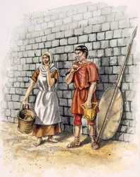 Römischer Mann und Frau