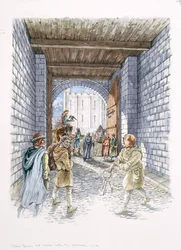 Das Burgtorhaus, Old Sarum, Wiltshire, ca. 1130, 1994