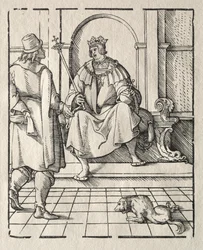 Ein thronender König