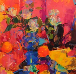 Blau und Rosa