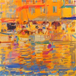 Boote im Hafen Saint Tropez