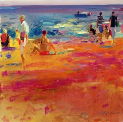 Strandszene