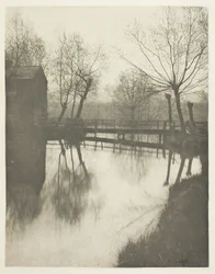Fußgängerbrücke in der Nähe von Chingford