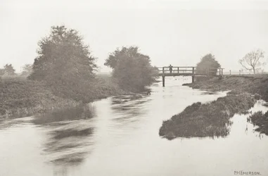 Fußgängerbrücke bei Tottenham