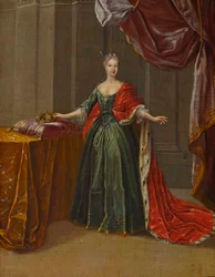 Porträt der Prinzessin Maria Antonia von Bayern 1724-1780, Kurfürstin von Sachsen.