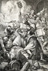 Griechischer Unabhängigkeitskrieg: Die dritte Belagerung von Missolonghi zwischen dem Osmanischen Reich und den griechischen Rebellen, vom 15. April 1825 bis 10. April 1826