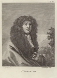 Sir Peter Lely, niederländischer Porträtmaler geboren als Pieter van der Faes