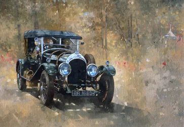 3-Liter-Bentley in Cottesbrooke