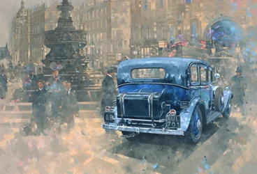 Phantom in Piccadilly (Detail)