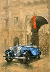 Rolls Royce in der Royal Academy