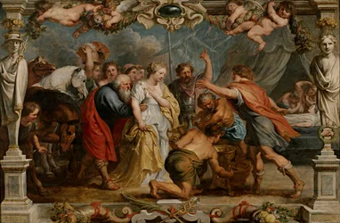 Briseis kehrt zu Achilles zurück