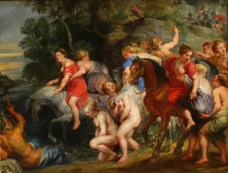 Cloelia überquert den Tiber