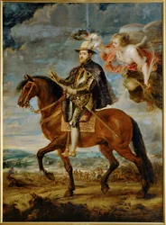 Reiterporträt von König Philipp II. von Spanien